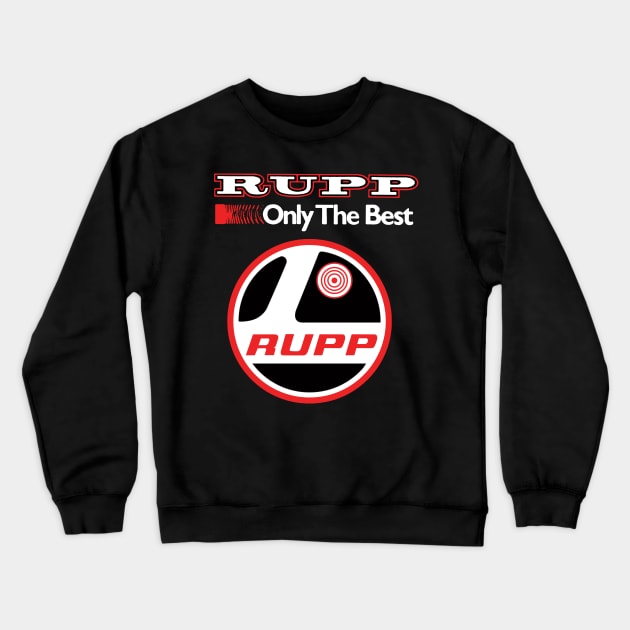 Rupp Snowmobiles Crewneck Sweatshirt by Midcenturydave